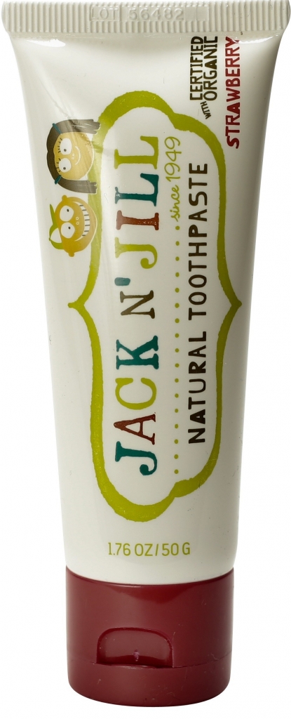 Jack N´ Jill přírodní zubní pasta s příchutí Jahoda 50 g