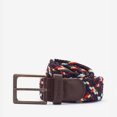Barbour Barevný strečový pásek Ford belt – Zboží Dáma