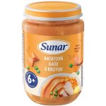 Sunar Batátová kaše s krůtou 190 g – Zboží Dáma