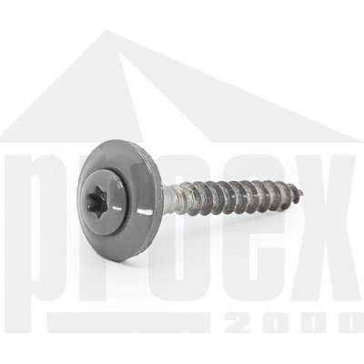 Šroub klempířský nerez 4,5x35mm, stříbrný RAL9006, T20 – Hledejceny.cz