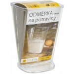 odměrka 0,5l na potraviny zkosená do "V", plast – Zboží Dáma