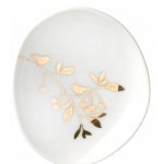 Decor by Glassor Set tří talířků z říše divů se zlatým dekorem – Zbozi.Blesk.cz