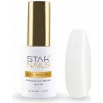 Starnails Uv Led gel lak Polish Art French Extreme white 10 ml – Zboží Dáma