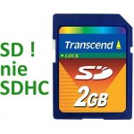 Transcend SD 2 GB Standard TS2GSDC – Zboží Živě