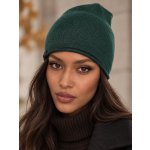 Fashionweek Dámská čepice beanie z viskózy s ozdobným logem S2923 Zelená – Hledejceny.cz