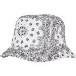Urban Classics Bandana Print Bucket Hat bílá – Zboží Dáma