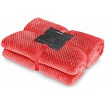 DecoKing deka z mikrovlákna Toby červená 220x240 – Zboží Mobilmania