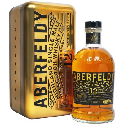 Aberfeldy The Golden Dram 12y 40% 0,7 l (karton) – Zboží Mobilmania