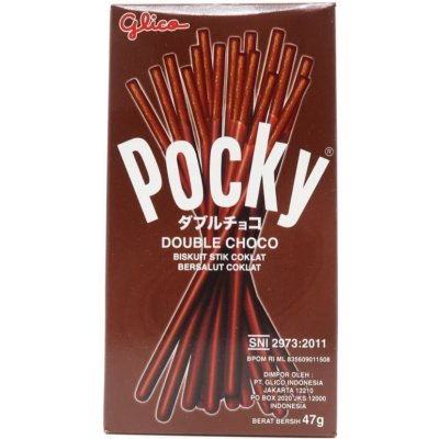 Glico Pocky Double Chocolate 47 g – Zboží Dáma
