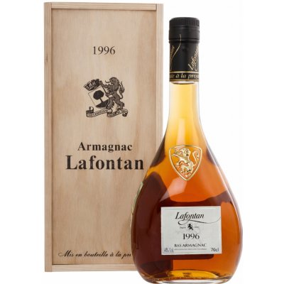 Lafontan Armagnac 1996 40% 0,7 l (v dřevěné dárkové krabičce) – Hledejceny.cz