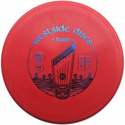 Westside Discs BT Soft Harp Červená – Zboží Mobilmania