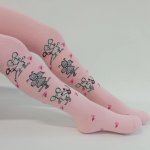 Isti Dětské punčocháče Světle růžová – Zboží Dáma