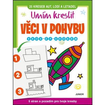 Umím kreslit věci v pohybu krok za krokem – Hledejceny.cz