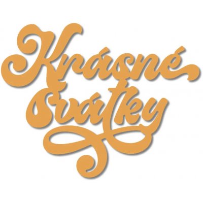 Papero amo ♥ Vyřezávací šablona Splněná přání Krásné svátky – Sleviste.cz