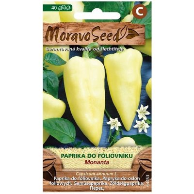 MORAVOSEED CZ Paprika zeleninová MONANTA, do fóliovníku