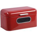 KESPER Chlebník 30 x 15,4 x 18 cm, nerez, červený KESPER 18050 – Zboží Dáma