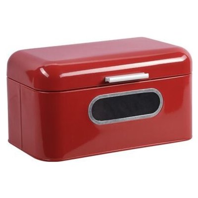 KESPER Chlebník 30 x 15,4 x 18 cm, nerez, červený KESPER 18050 – Zboží Dáma