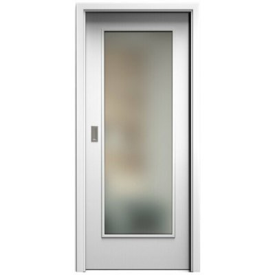 Sapeli Elegant Komfort M40 posuvné bílá perla 80 x 197 cm Satináto bílé – Hledejceny.cz