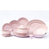 Jídelní souprava Leander Sonáta kytičky růžový porcelán 25 ks