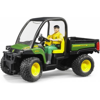 Bruder John Deere Gator XUV 855D+figurka 2490 – Zbozi.Blesk.cz