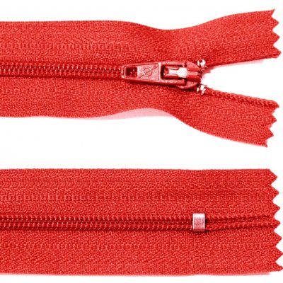 Spirálový zip no.3 nerozepínací 40cm - více barev color: 548 červená – Hledejceny.cz