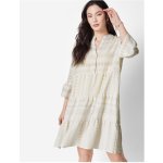 esmara Dámské tunikové šaty krémová – Zboží Dáma