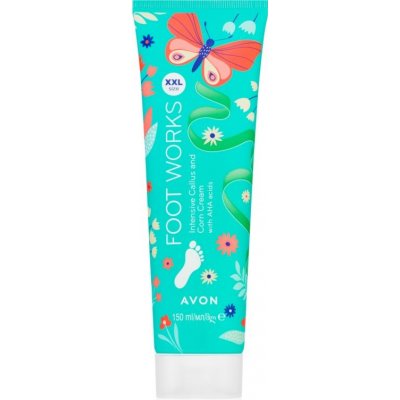 Avon Foot Works XXL intenzivní zvláčňující krém na nohy 150 ml – Zboží Mobilmania