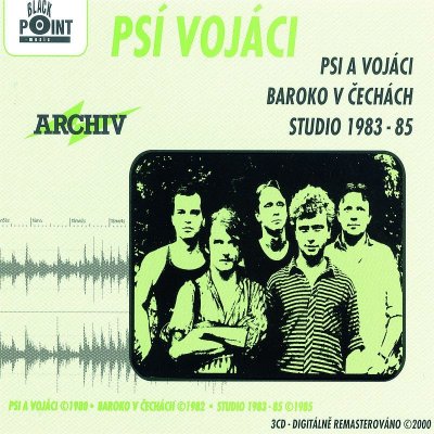 Psí vojáci - Psi a vojáci, Baroko v Čechách, Studio 1983-85 - 3 CD – Zbozi.Blesk.cz