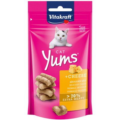 Vitakraft Cat Yums pamlsky pro kočky Sýr 6 x 40 g – Zboží Mobilmania