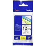 Brother TZE-231, černý tisk bílý podklad, 8m, 12mm – Zboží Dáma