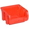 Úložný box Allit Plastový box COMPACT 102x100x60 mm červený