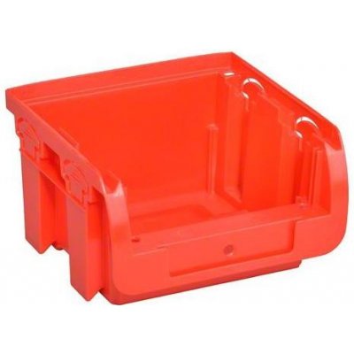 Allit Plastový box COMPACT 102x100x60 mm červený