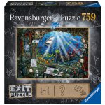 Ravensburger Exit : Ponorka 759 dílků – Sleviste.cz