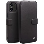 Pouzdro Qialino kožené iPhone 12 mini - černé – Zboží Mobilmania