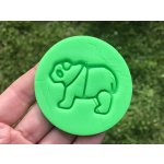 TVOŘÍTKO Panda - razítko Rozměr: 5 cm, + Vykrajovátko: Ne – Hledejceny.cz