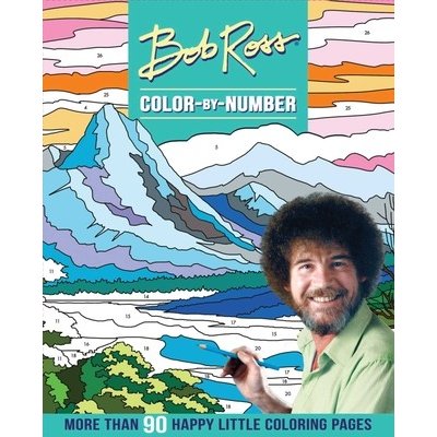 Bob Ross Color-By-Number Editors of Thunder Bay PressPaperback – Hledejceny.cz