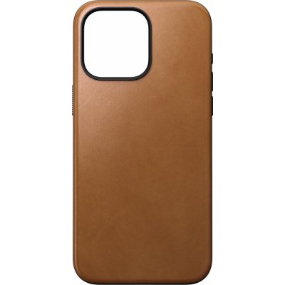 Pouzdro Nomad Modern Leather Case iPhone 15 Pro Max english tan – Zboží Mobilmania