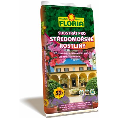 Agro CS FLORIA substrát pro středomořské rostliny 50 l – Zboží Dáma