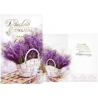 UNIPAP přání k narozeninám 70 M11-512 T PRANI_T_2044 302481 – Zbozi.Blesk.cz