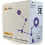 Solarix SXKD-5E-UTP-LSOH CAT5E UTP LSOH, 305m, fialový – Zbozi.Blesk.cz