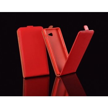 Pouzdro ForCell Slim Flip Flexi Samsung Galaxy Core Prime G360 VE G361 Červené
