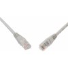 síťový kabel Solarix 28310209 patch, CAT5E, UTP, PVC, 2m, šedý