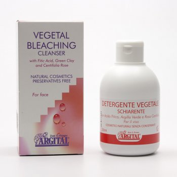 Argital Rostlinný mycí a zesvětlující gel na obličej 250 ml