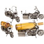 Kovový stojan na víno motorka – Sleviste.cz