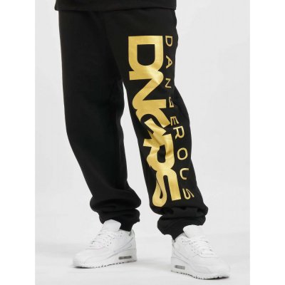 Dangerous DNGRS kalhoty pánské Sweat pant Classic in black černá – Zboží Mobilmania