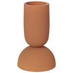 Skleněná váza Dual Vase Ocher 16,8 cm Kristina Dam Studio – Hledejceny.cz
