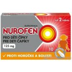 NUROFEN PRO DĚTI RCT 125MG SUP 10 – Hledejceny.cz