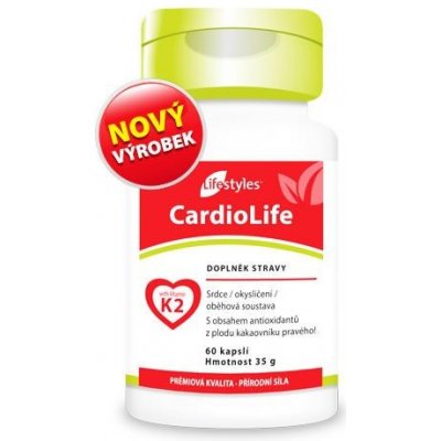 Lifestyles CardioLife 60 kapsulí – Zboží Mobilmania