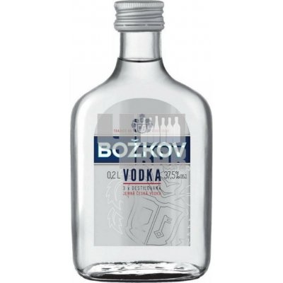 Božkov Vodka 37,5% 0,2 l (holá láhev) – Hledejceny.cz
