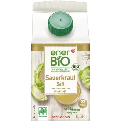 EnerBiO BIO šťáva z kysaného zelí 0,5 l – Sleviste.cz